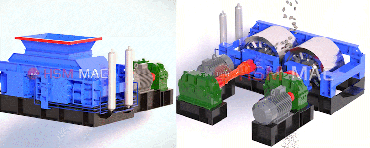 華盛銘鉀長石液壓對(duì)輥制砂機(jī)